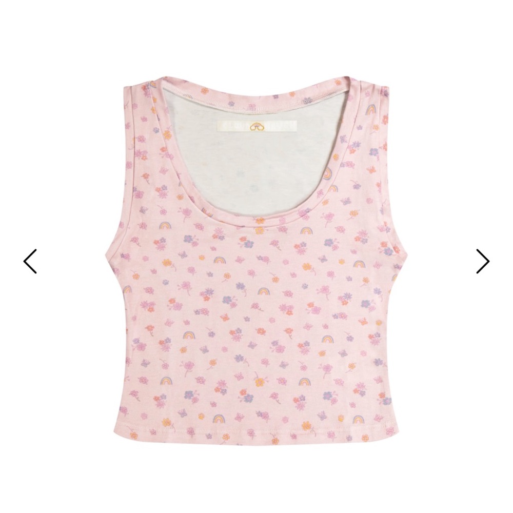cloudhaven ditsy floral tank